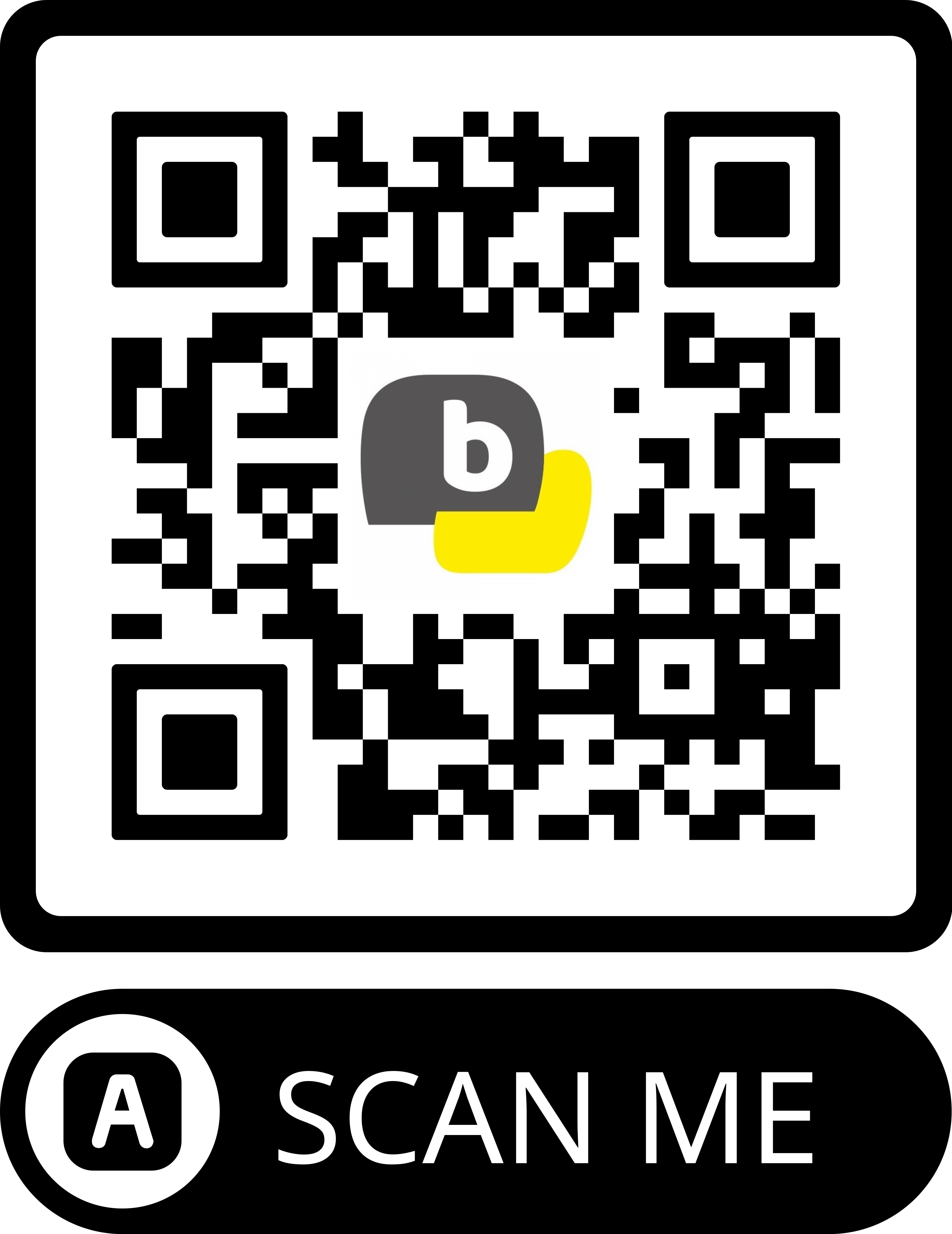QR code for our app